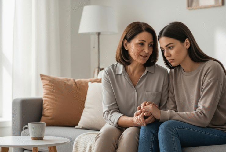 Jak pomóc dorosłej córce w depresji?