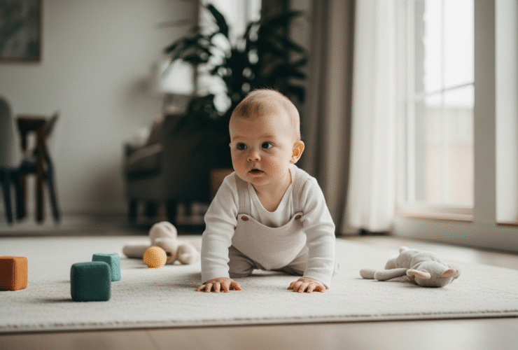 Jak pomóc dziecku raczkować?