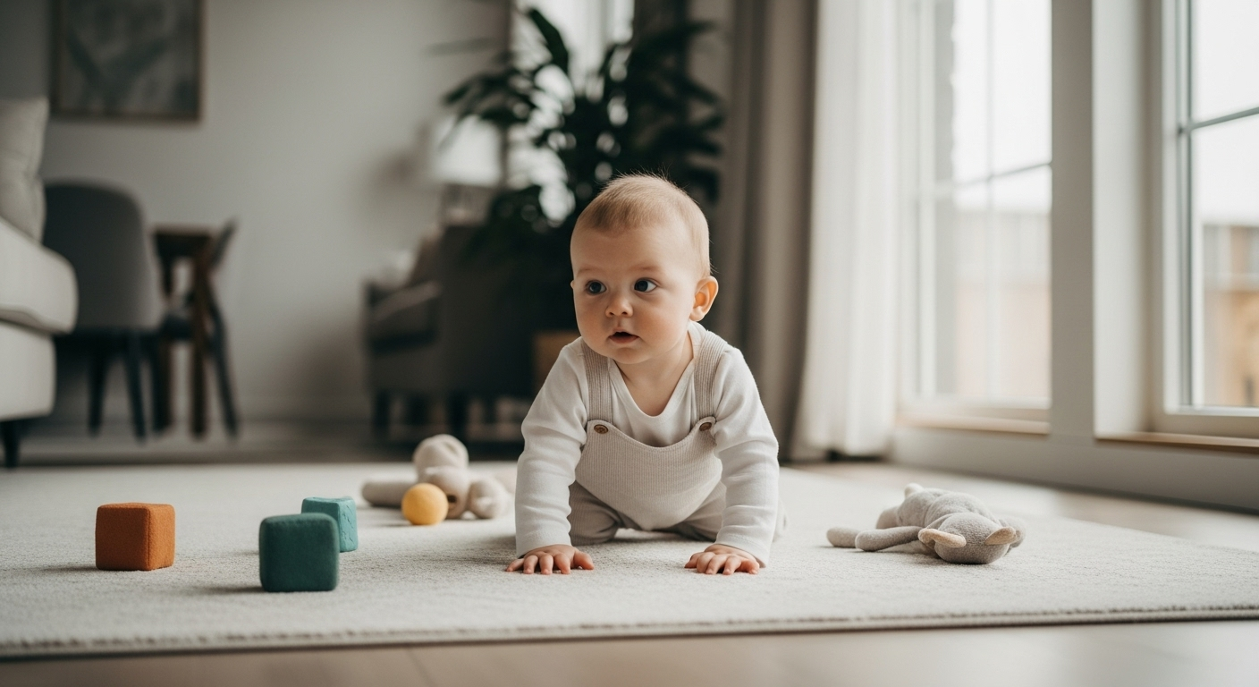 Jak pomóc dziecku raczkować?