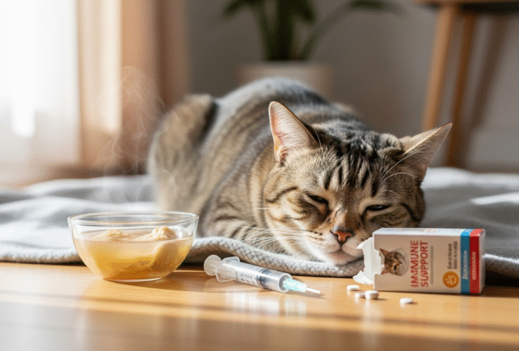 Jak pomóc kotu z katarem?