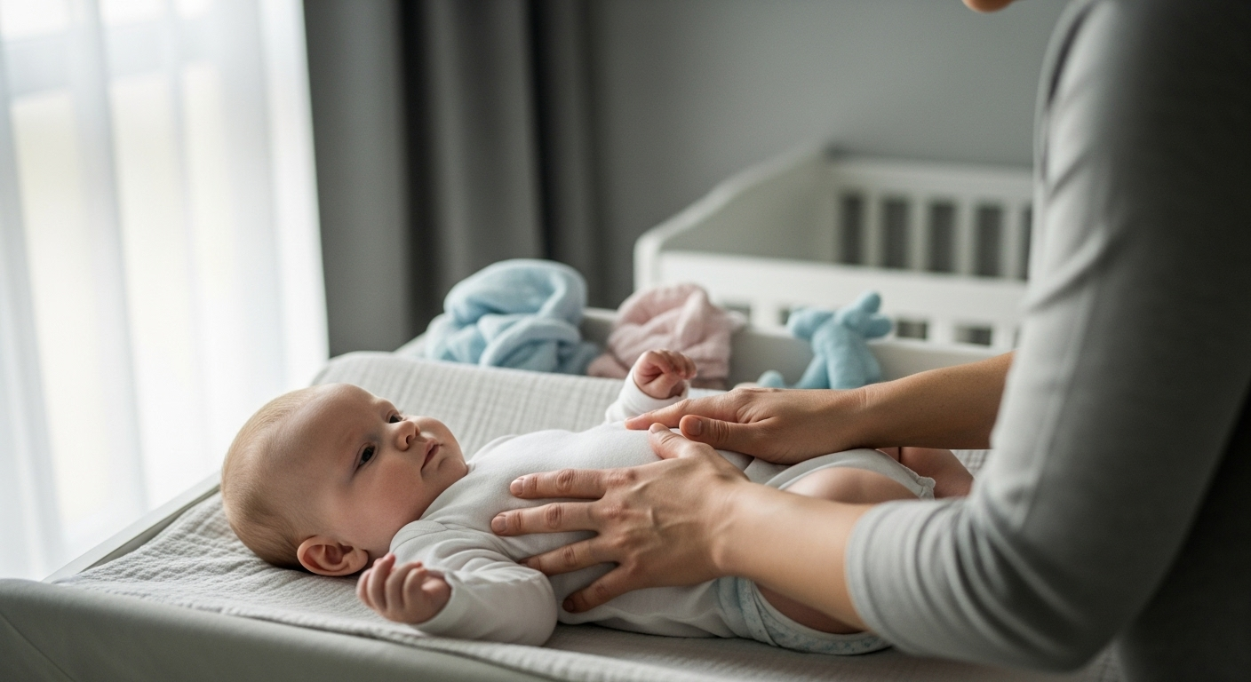 Jak pomóc niemowlakowi przy dyschezji?