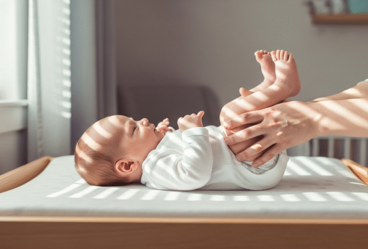 Jak pomóc noworodkowi zrobić kupkę?