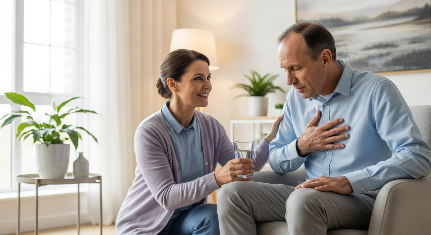 Jak pomóc osobie z rakiem płuc i dusznościami?