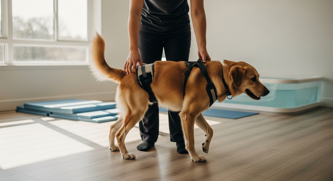 Jak pomóc psu z niedowładem tylnych łap?